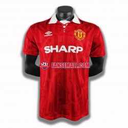 Matchtröjor Manchester United Retro 1994 Kortärmad till Herr (1:a ställ)
