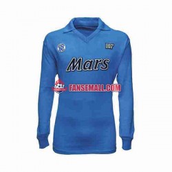 Matchtröjor SSC Napoli Retro 1989 1990 Långärmad till Herr (1:a ställ) Matchtröjor SSC Napoli Retro 1989 1990 Långärmad till Herr (1:a ställ)