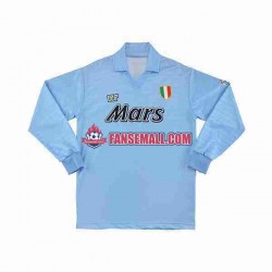 Matchtröjor SSC Napoli Retro 1990 1991 Långärmad till Herr (1:a ställ) Matchtröjor SSC Napoli Retro 1990 1991 Långärmad till Herr (1:a ställ)