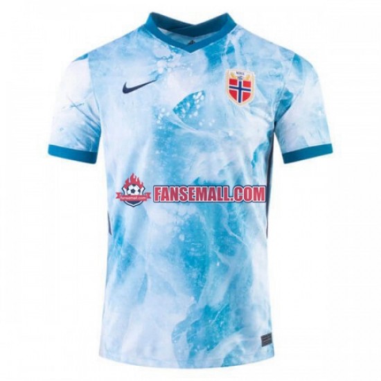 Matchtröjor Norge 2020-2021 Kortärmad till Herr (2:a ställ)