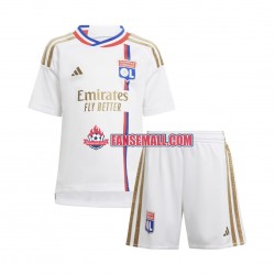Matchtröjor Olympique Lyonnais 2023-2024 Kortärmad till Barn (1:a ställ)