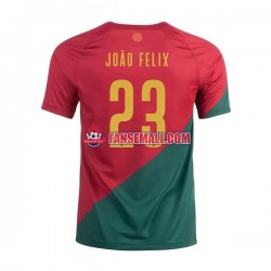Matchtröjor Portugal Joao Felix 23 World Cup 2022 Kortärmad till Herr (1:a ställ)