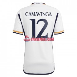 Matchtröjor Real Madrid Camavinga 12 2023-2024 Kortärmad till Herr (1:a ställ)