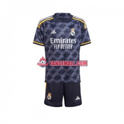 Matchtröjor Real Madrid 2023-2024 Kortärmad till Barn (2:a ställ)