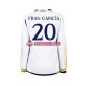 Matchtröjor Real Madrid Fran Garcia 20 2023-2024 Långärmad till Herr (1:a ställ)