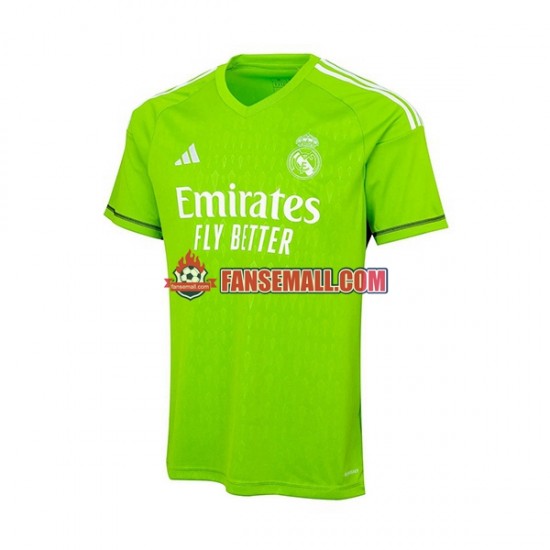 Matchtröjor Real Madrid Målvaktströja 2023-2024 Kortärmad till Herr (1:a ställ)