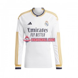 Matchtröjor Real Madrid Jude Bellingham 5 2023-2024 Långärmad till Barn (1:a ställ)