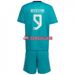Matchtröjor Real Madrid Karim Benzema 9 2021-2022 Kortärmad till Barn (3:e ställ) Matchtröjor Real Madrid Karim Benzema 9 2021-2022 Kortärmad till Barn (3:e ställ)