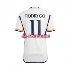 Matchtröjor Real Madrid Rodrygo Goes 11 2023-2024 Kortärmad till Herr (1:a ställ)