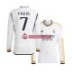 Matchtröjor Real Madrid Vinicius Junior 7 2023-2024 Långärmad till Herr (1:a ställ)