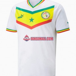 Matchtröjor Senegal World Cup 2022 Kortärmad till Herr (1:a ställ)