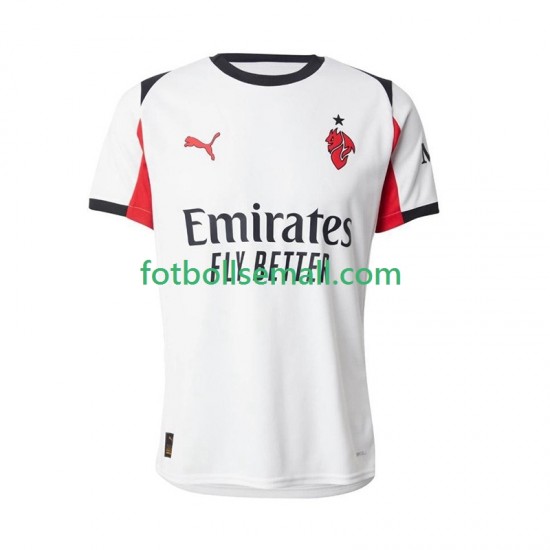 Matchtröjor AC Milan 2025-2026 Kortärmad till Herr (2:a ställ)