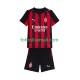 Matchtröjor AC Milan 2025-2026 Kortärmad till Barn (1:a ställ)