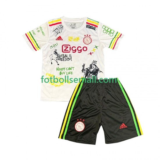Matchtröjor AFC Ajax Bob Marley Special 2025-2026 Kortärmad till Barn (1:a ställ)