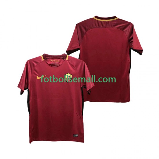 Matchtröjor AS Roma Retro 2017-2018 Kortärmad till Herr (1:a ställ)
