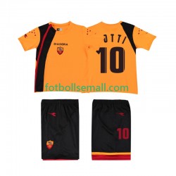 Matchtröjor AS Roma TOTTI 10 Retro 2005-2006 Kortärmad till Barn (1:a ställ)