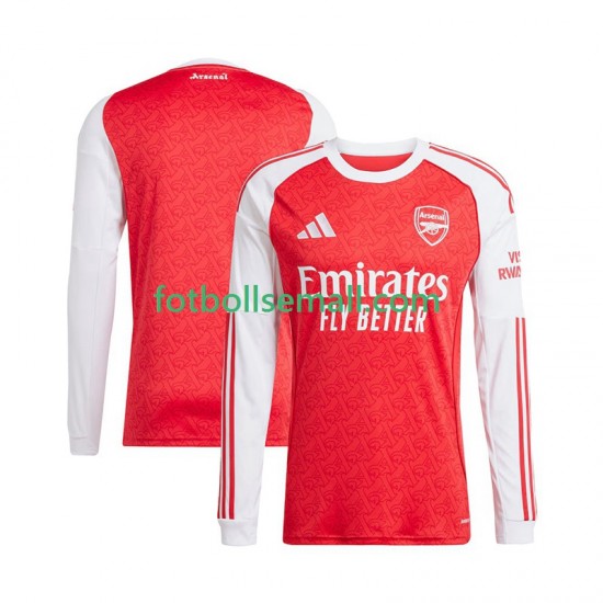 Matchtröjor Arsenal 2025-2026 Långärmad till Herr (1:a ställ)