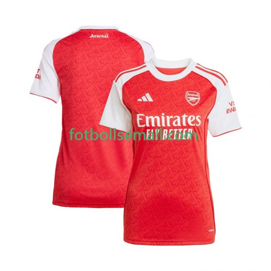 Matchtröjor Arsenal 2025-2026 Kortärmad till Dam (1:a ställ)
