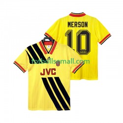 Matchtröjor Arsenal MERSON 10 Retro 1993 1994 Kortärmad till Herr (2:a ställ)