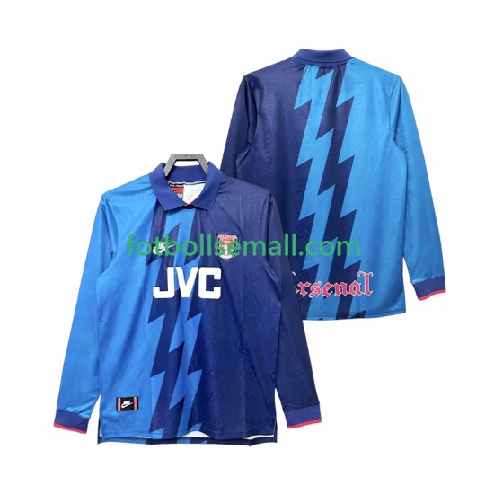Matchtröjor Arsenal Retro 1995 1996 Långärmad till Herr (2:a ställ)