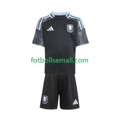 Matchtröjor Aston Villa 2025-2026 Kortärmad till Barn (2:a ställ)