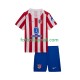 Matchtröjor Atlético Madrid 2025-2026 Kortärmad till Barn (1:a ställ)