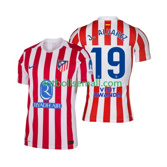 Matchtröjor Atlético Madrid Julian Alvarez 19 2025-2026 Kortärmad till Herr (1:a ställ)
