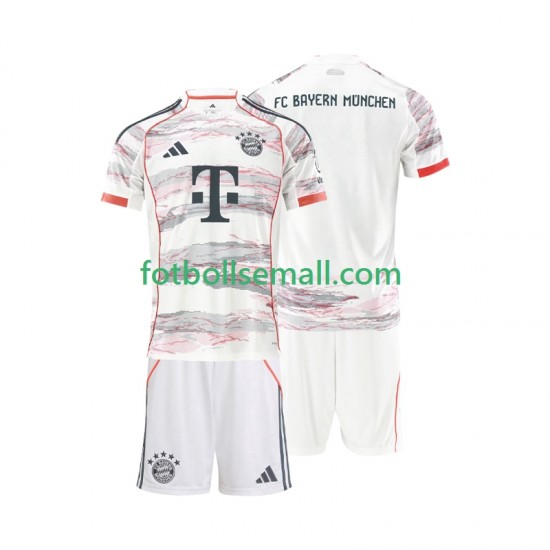 Matchtröjor FC Bayern München 2025-2026 Kortärmad till Barn (2:a ställ)