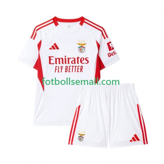 Matchtröjor Benfica 2025-2026 Kortärmad till Barn (3:e ställ)