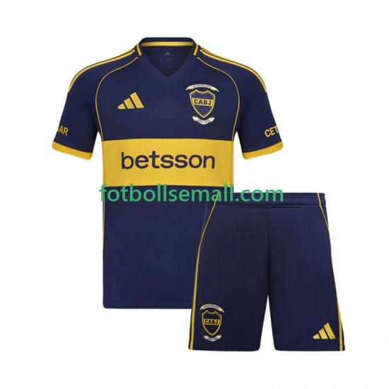 Matchtröjor CA Boca Juniors 2025-2026 Kortärmad till Barn (1:a ställ)