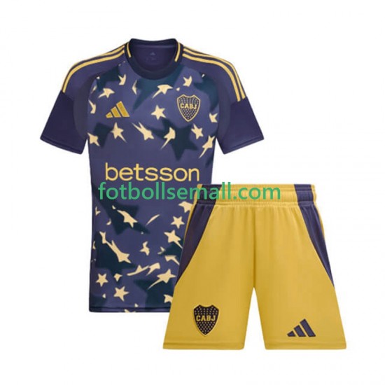 Matchtröjor CA Boca Juniors 2025 Kortärmad till Barn (3:e ställ)