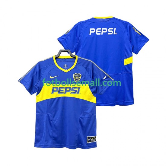 Matchtröjor CA Boca Juniors Retro 2003 2004 Kortärmad till Herr (1:a ställ)
