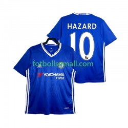 Matchtröjor Chelsea HAZARD 10 Retro 2016-2017 Kortärmad till Herr (1:a ställ)