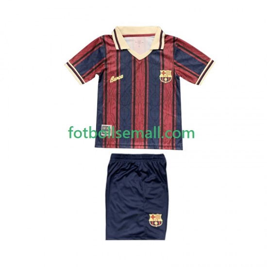 Matchtröjor FC Barcelona 125th Anniversary 2025-2026 Kortärmad till Barn (1:a ställ)