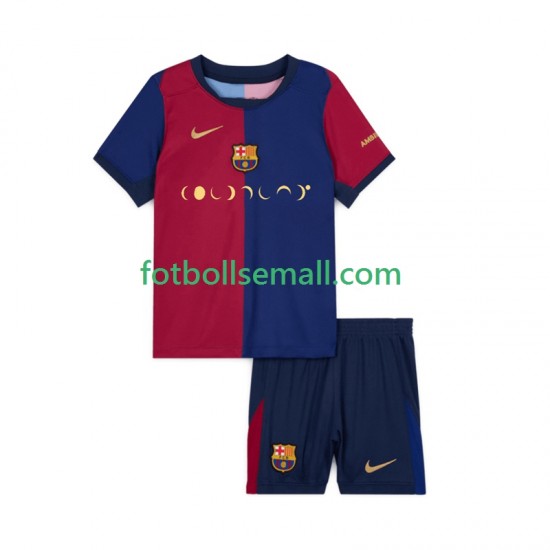 Matchtröjor FC Barcelona Coldplay 2024-2025 Kortärmad till Barn (1:a ställ)