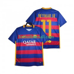 Matchtröjor FC Barcelona Neymar JR 11 Retro 2015-2016 Kortärmad till Herr (1:a ställ)