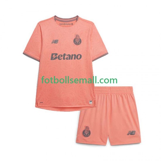 Matchtröjor FC Porto 2025-2026 Kortärmad till Barn (2:a ställ)