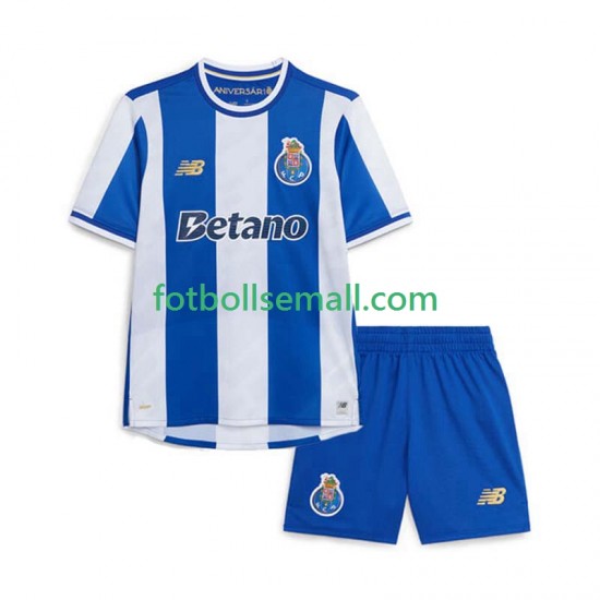 Matchtröjor FC Porto 2025-2026 Kortärmad till Barn (1:a ställ)
