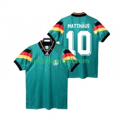 Matchtröjor Tyskland MATTHAUS 10 Retro 1992 Kortärmad till Herr (2:a ställ)
