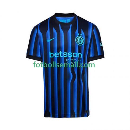 Matchtröjor Inter Milan 2025-2026 Kortärmad till Herr (1:a ställ)