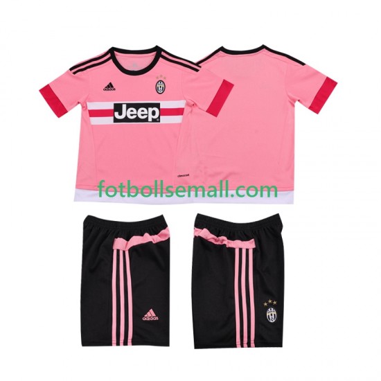 Matchtröjor Juventus Retro 2015 2016 Kortärmad till Barn (2:a ställ)