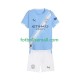 Matchtröjor Manchester City 2025-2026 Kortärmad till Barn (1:a ställ)