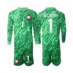 Matchtröjor Polen Målvaktströja Szczesny 1 2024 Långärmad till Barn (3:e ställ) Matchtröjor Polen Målvaktströja Szczesny 1 2024 Långärmad till Barn (3:e ställ)