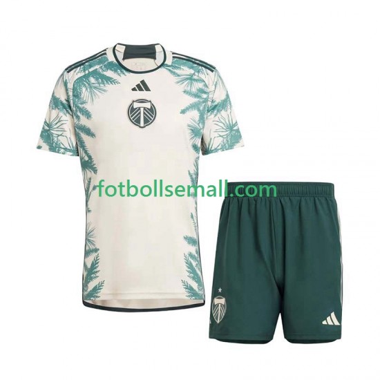 Matchtröjor Portland Timbers 2024 Kortärmad till Barn (2:a ställ)