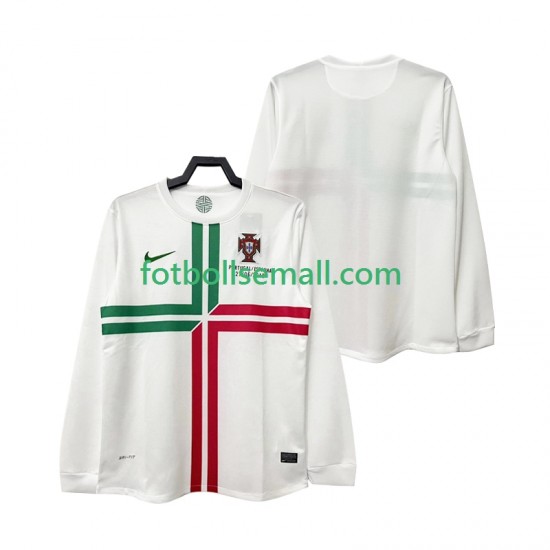 Matchtröjor Portugal Retro 2012 Långärmad till Herr (2:a ställ)
