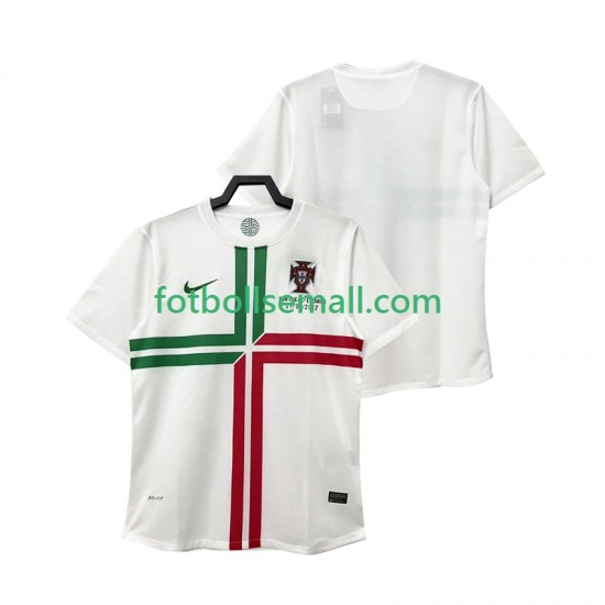 Matchtröjor Portugal Retro 2012 Kortärmad till Herr (2:a ställ)