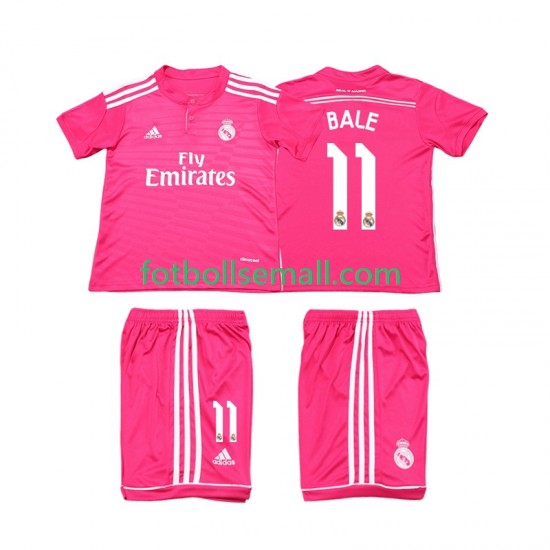 Matchtröjor Real Madrid Bale 11 Retro 2014 2015 Kortärmad till Barn (2:a ställ)