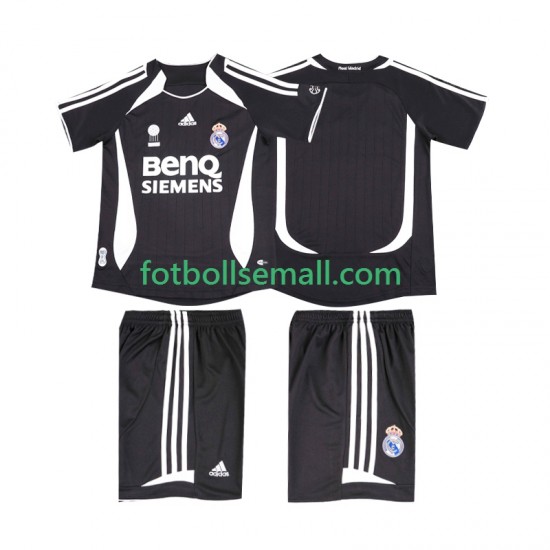 Matchtröjor Real Madrid Retro 2006 2007 Kortärmad till Barn (2:a ställ)