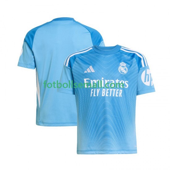 Matchtröjor Real Madrid Målvaktströja 2025-2026 Kortärmad till Herr (1:a ställ)