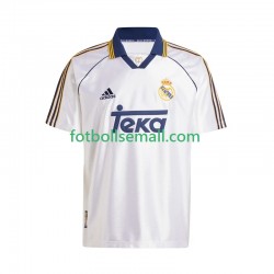 Matchtröjor Real Madrid Retro 1999-2000 Kortärmad till Herr (1:a ställ)